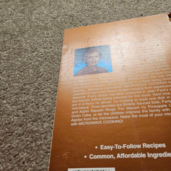 4/$25 Microwave Cooking by Jean Pare - Spiralbound -‎ 1993 - Picture 5 of 8